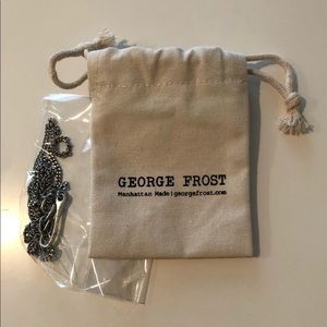 Silver Bravery Chain Necklace from George Frost